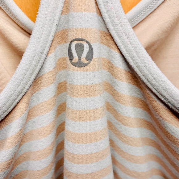 Lululemon Pink and White Tank - Picture 3 of 5